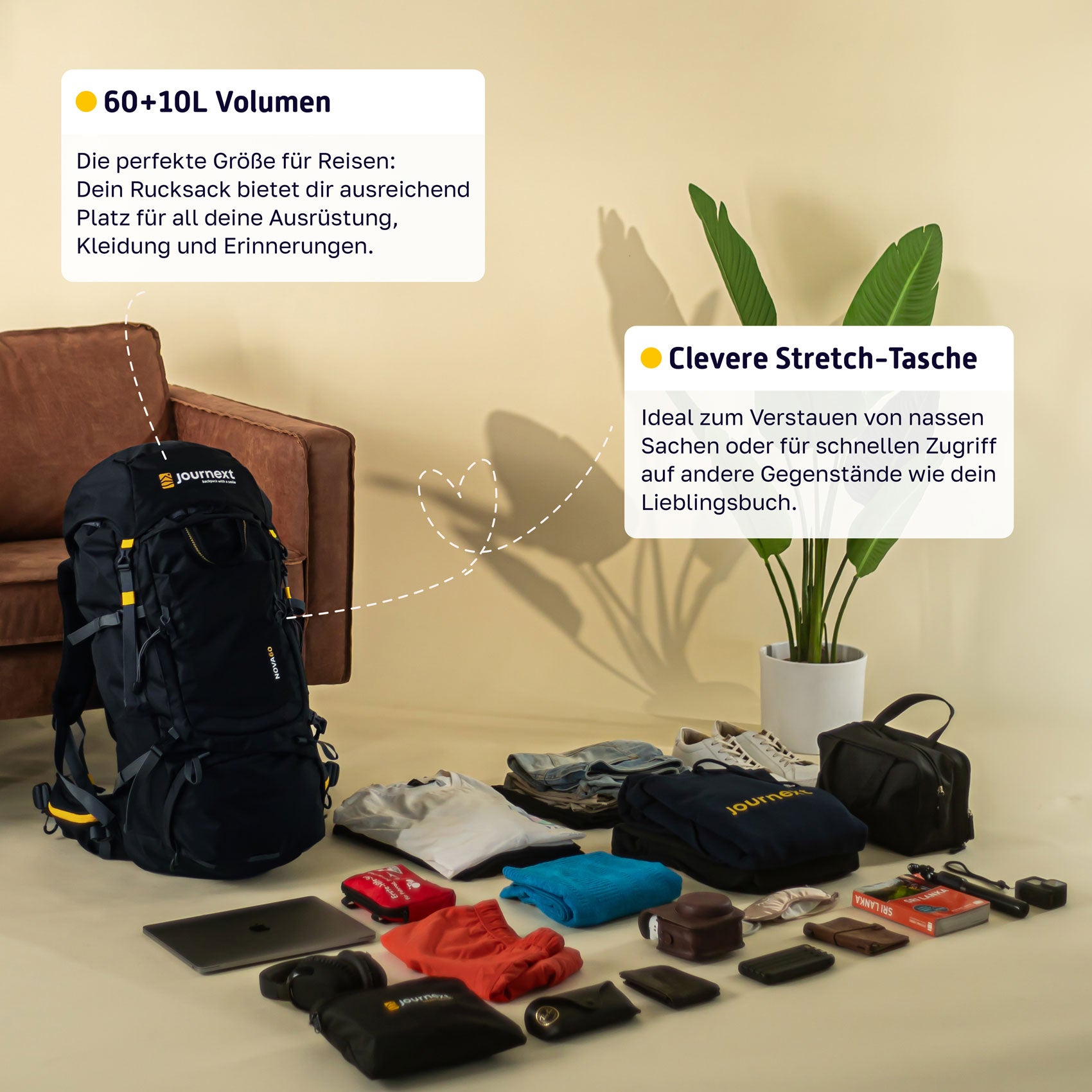Backpacking Rucksack: Nova 60