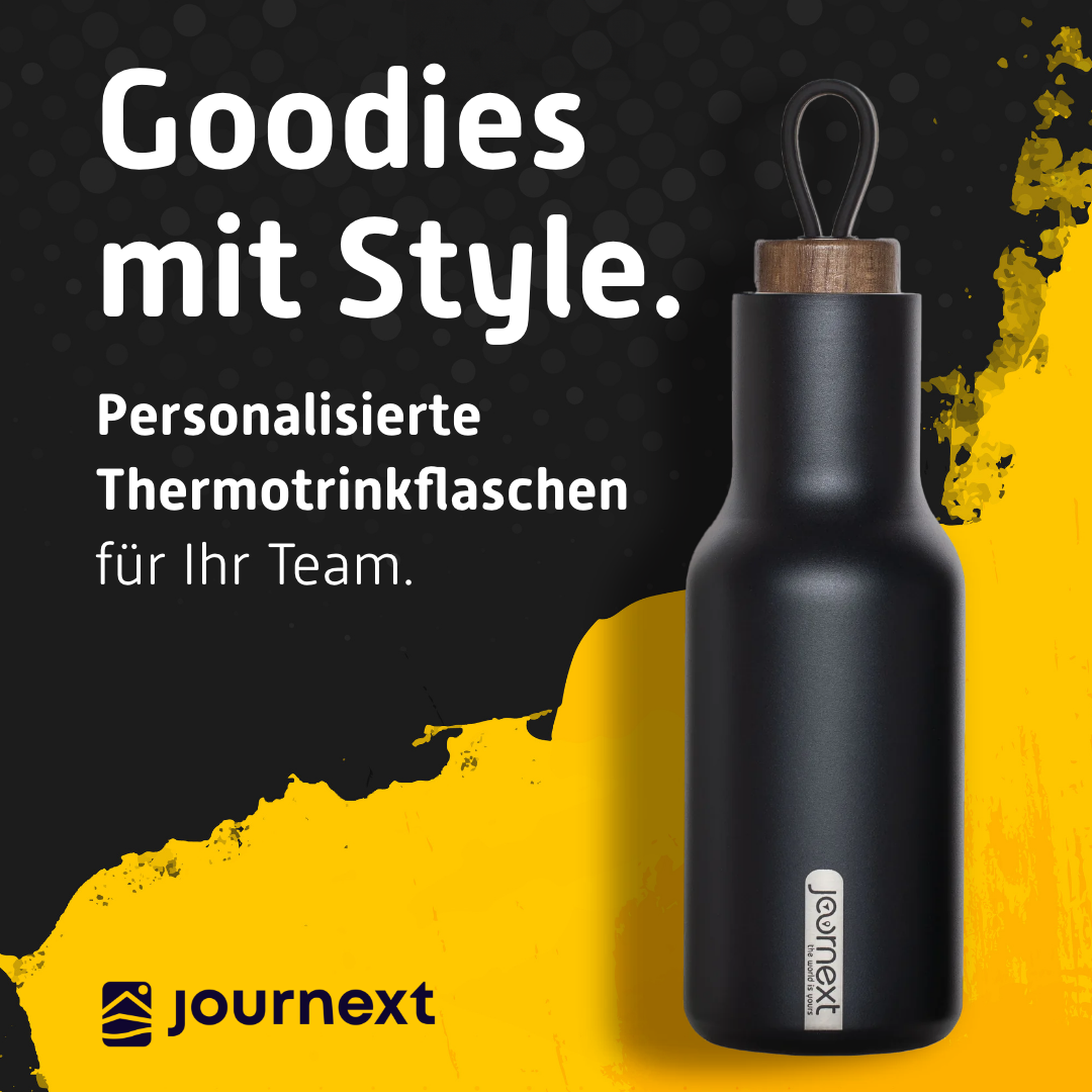 Personalisierte Trinkflasche mit Logo - 600ml